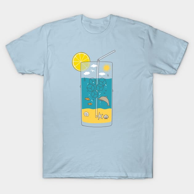 summer drink T-Shirt by milkyprint